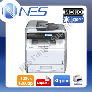 Ricoh SP-3610SF 3-in-1 Mono Laser Network MFP Printer+Auto Duplexer 30PPM 1200DPI